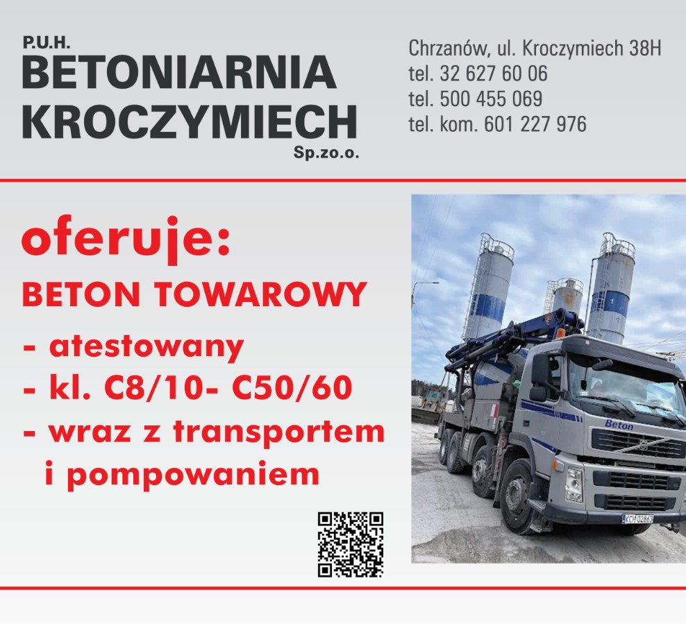 beton towarowy CHRZANÓW